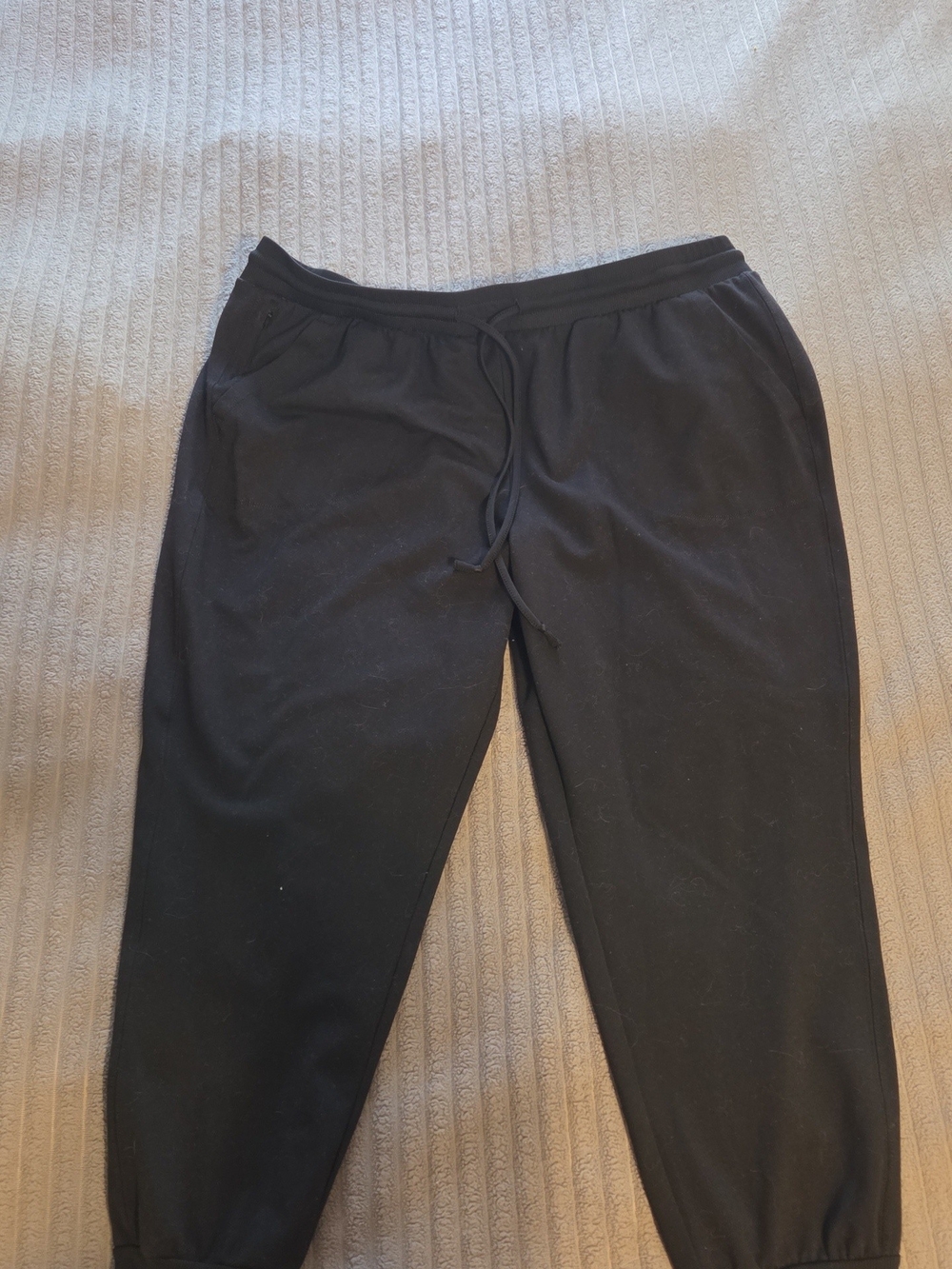 Rachel Zoe Black Elastic Waist Drawstring Pants